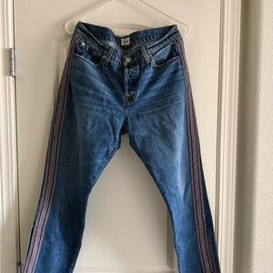 Hudson Jeans Luxe Crop Riley in Blue